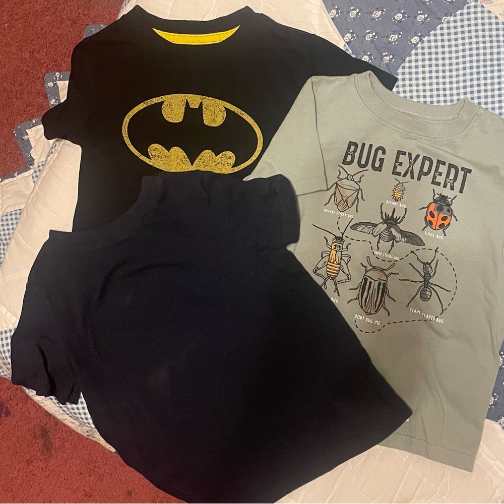 Lot of 3 boys tee-shirts